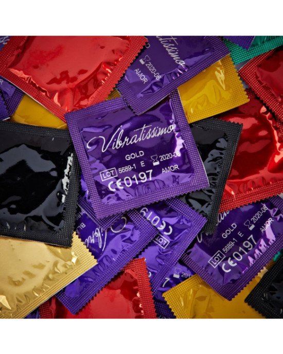 Презервативи - Vibratissimo Color, 100 шт. Презервативи - Vibratissimo Color, 100 шт.