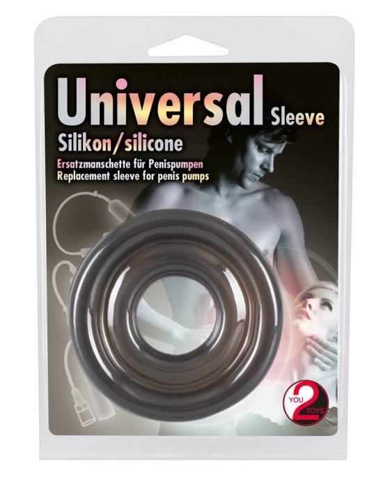 Насадка до помпи - Universal Silicon Sleeve Black Насадка до помпи - Universal Silicon Sleeve Black
