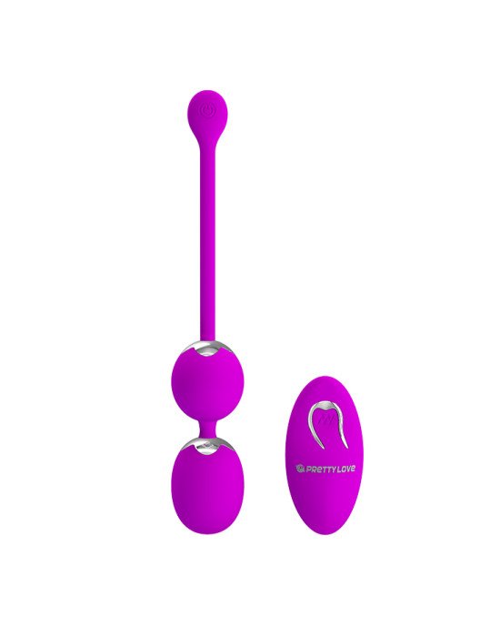 Вагінальні віброкульки - Pretty Love Willie Vibrating Kegel Balls Purple Вагінальні віброкульки - Pretty Love Willie Vibrating Kegel Balls Purple