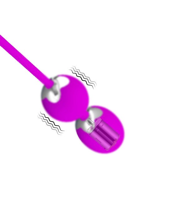 Вагінальні віброкульки - Pretty Love Willie Vibrating Kegel Balls Purple Вагінальні віброкульки - Pretty Love Willie Vibrating Kegel Balls Purple