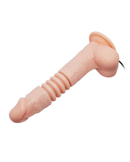 Вібратор - Thunder Up Vibrating Dildo Flesh Вібратор - Thunder Up Vibrating Dildo Flesh
