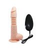 Вібратор - Thunder Up Vibrating Dildo Flesh Вібратор - Thunder Up Vibrating Dildo Flesh