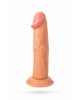 Вібратор Toyfa Realstick Nude реалістичний, 7 режимів вібрації, 22 см