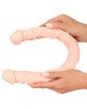 Двосторонній фалоімітатор - Nature Skin Double Dong Двосторонній фалоімітатор - Nature Skin Double Dong