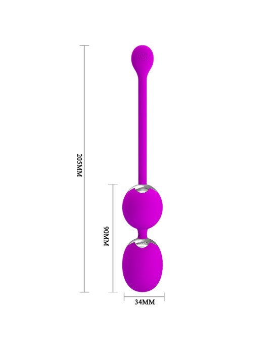 Віброкульки - Pretty Love Werner Kegel Ball Purple Віброкульки - Pretty Love Werner Kegel Ball Purple
