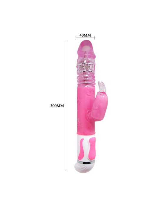 Вібратор - Fascination Vibrating & Rotating, 30 см