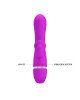 Вібратор - Pretty Love Bert Vibrator Purple Вібратор - Pretty Love Bert Vibrator Purple