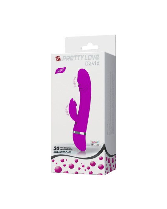 Hi-tech вібратор - Pretty Love David Vibrator Hi-tech вібратор - Pretty Love David Vibrator