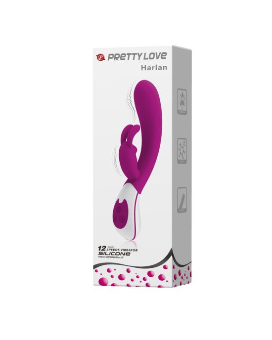Вібратор - Pretty Love Harlan Vibrator Purple Вібратор - Pretty Love Harlan Vibrator Purple