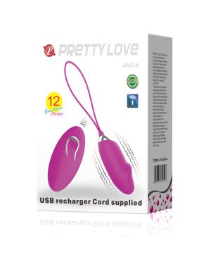 Віброяйце - Pretty Love Julia Vibrating Egg Purple Віброяйце - Pretty Love Julia Vibrating Egg Purple