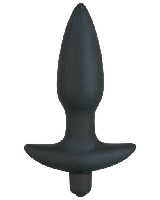Анальна пробка - Black Velvet Vibrating Plug Medium Анальна пробка - Black Velvet Vibrating Plug Medium