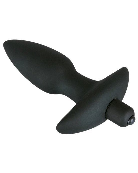 Анальна пробка - Black Velvet Vibrating Plug Medium Анальна пробка - Black Velvet Vibrating Plug Medium