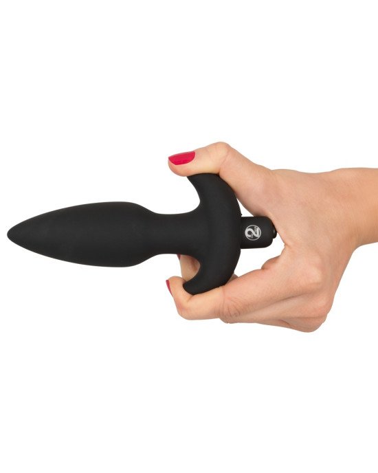Анальна пробка - Black Velvet Vibrating Plug Medium Анальна пробка - Black Velvet Vibrating Plug Medium