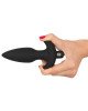 Анальна пробка - Black Velvet Vibrating Plug Medium Анальна пробка - Black Velvet Vibrating Plug Medium