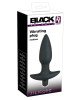 Анальна пробка - Black Velvet Vibrating Plug Medium Анальна пробка - Black Velvet Vibrating Plug Medium