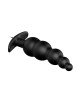 Анальна пробка - Pretty Love Special Anal Stimulation Vibrating Butt Plug Black Анальна пробка - Pretty Love Special Anal Stimulation Vibrating Butt Plug Black