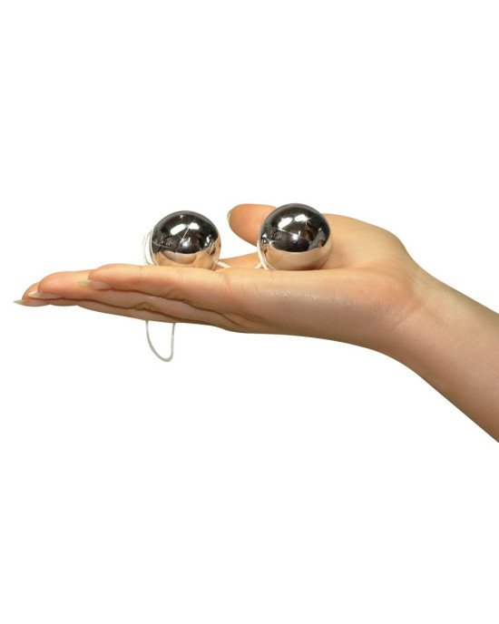 Вагінальні кульки - Basic Loveballs Silber Вагінальні кульки - Basic Loveballs Silber