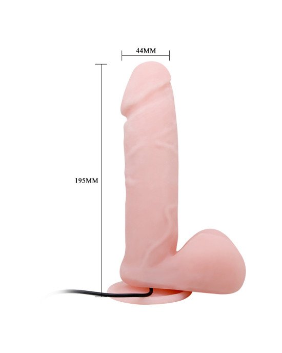 Вібратор - Dong Vibrating Dildo Flesh Вібратор - Dong Vibrating Dildo Flesh