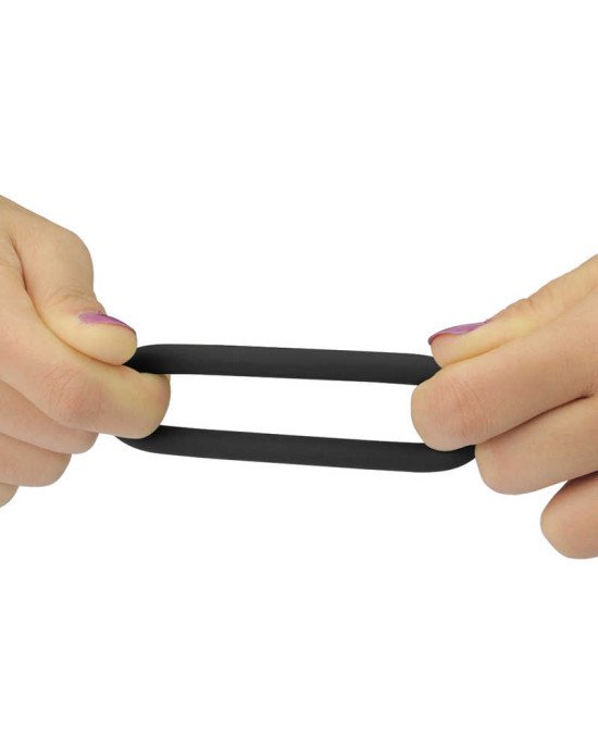 Ерекційні кільця - Power Plus Soft Silicone Snug Ring Black Ерекційні кільця - Power Plus Soft Silicone Snug Ring Black
