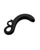 Масажер простати - Black Mont Two Finger G-Spot Plug Black 3.7 Масажер простати - Black Mont Two Finger G-Spot Plug Black 3.7