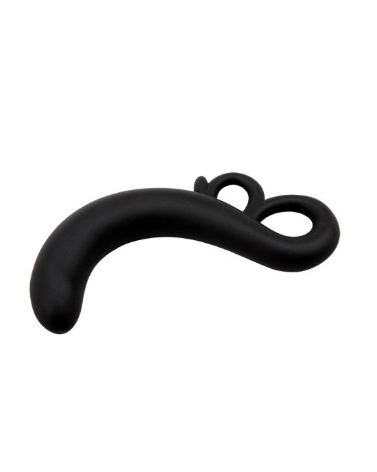 Масажер простати - Black Mont Two Finger G-Spot Plug Black 3.7 Масажер простати - Black Mont Two Finger G-Spot Plug Black 3.7