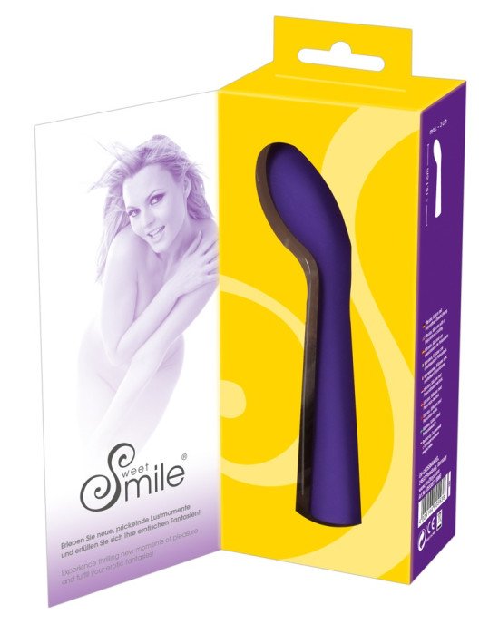 Стимулятор G-точки - Sweet Smile G-Spot Purple G-Punkt Vibrator Стимулятор G-точки - Sweet Smile G-Spot Purple G-Punkt Vibrator