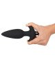 Анальна пробка - Black Velvet Vibrating Plug Large Анальна пробка - Black Velvet Vibrating Plug Large