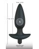 Анальна пробка - Black Velvet Vibrating Plug Large Анальна пробка - Black Velvet Vibrating Plug Large