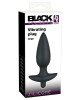 Анальна пробка - Black Velvet Vibrating Plug Large Анальна пробка - Black Velvet Vibrating Plug Large