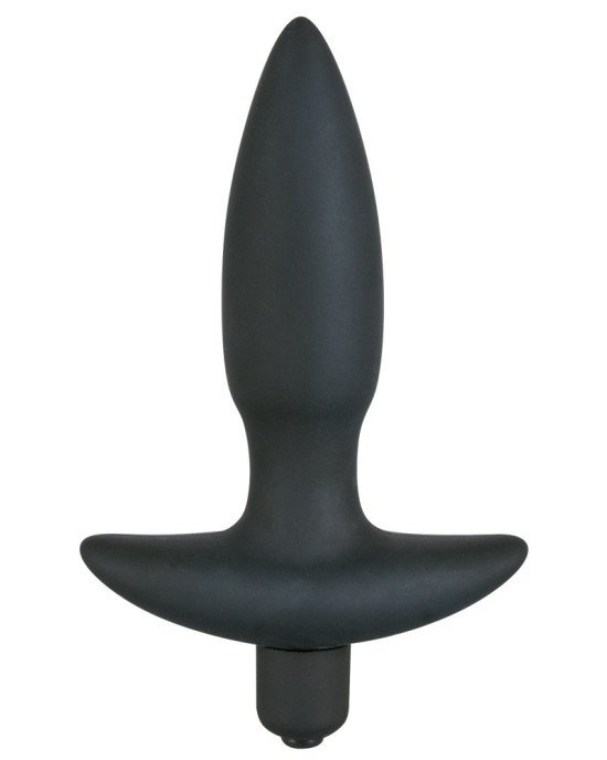 Анальна пробка - Black Velvet Vibrating Plug Small Анальна пробка - Black Velvet Vibrating Plug Small