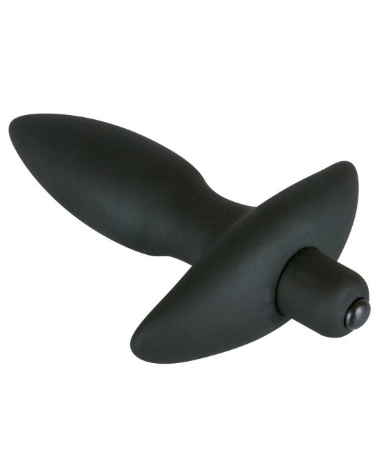 Анальна пробка - Black Velvet Vibrating Plug Small Анальна пробка - Black Velvet Vibrating Plug Small