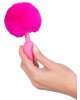 Анальна пробка - Colorful Joy Bunny Tail Plug