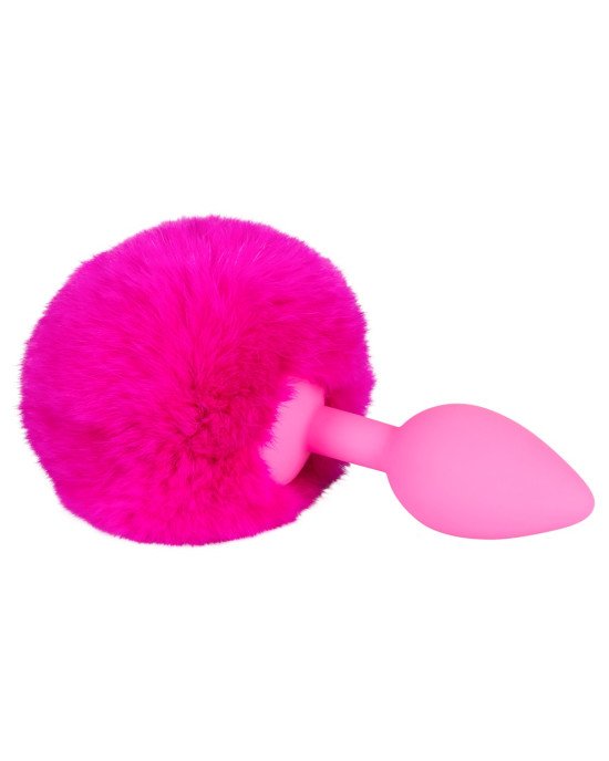 Анальна пробка - Colorful Joy Bunny Tail Plug