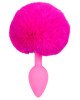 Анальна пробка - Colorful Joy Bunny Tail Plug