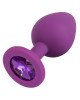 Анальна пробка - Colorful Joy Jewel Purple Plug Medium Анальна пробка - Colorful Joy Jewel Purple Plug Medium