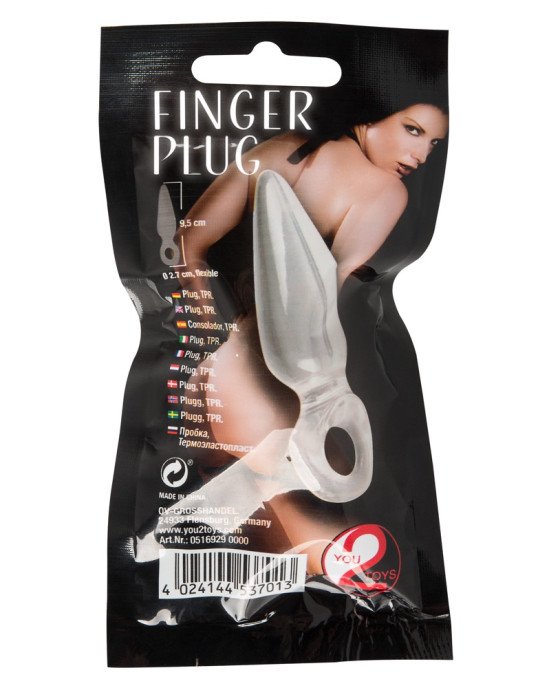 Анальна пробка - Finger Plug Анальна пробка - Finger Plug