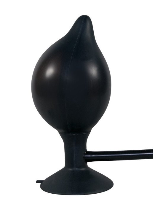 Анальна пробка - True Black Silikon Pump Plug Анальна пробка - True Black Silikon Pump Plug