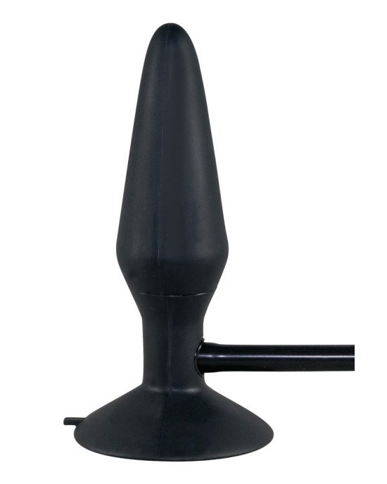 Анальна пробка - True Black Silikon Pump Plug Анальна пробка - True Black Silikon Pump Plug