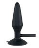 Анальна пробка - True Black Silikon Pump Plug Анальна пробка - True Black Silikon Pump Plug