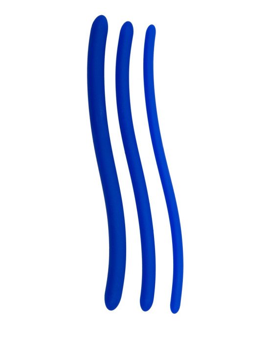 Стимулятори уретри - Blue Silicone Dilator Set Стимулятори уретри - Blue Silicone Dilator Set
