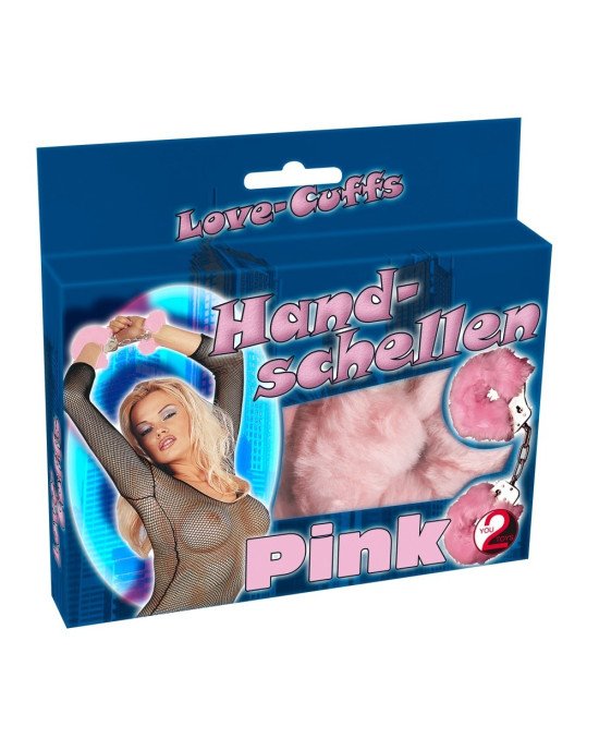 Наручники - HandschellenLove Cuffs, рожеві Наручники - HandschellenLove Cuffs, рожеві