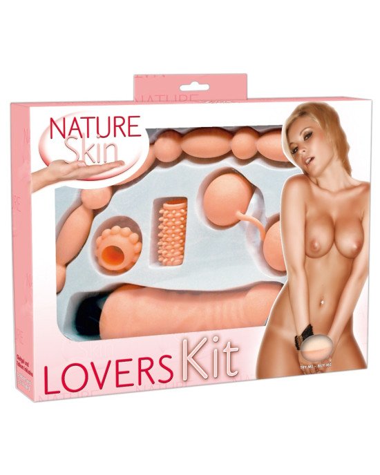 Секс набір - Nature Skin Lovers Kit Секс набір - Nature Skin Lovers Kit