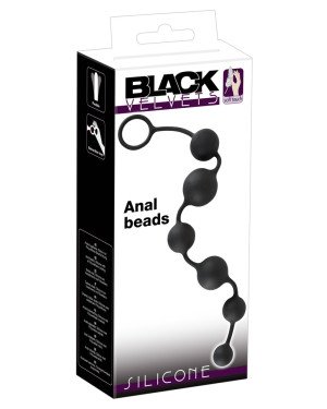 Анальні кульки - Black Velvets Anal Beads