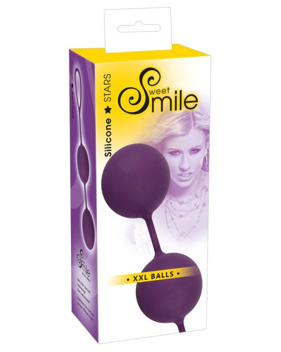 Вагінальні кульки - Sweet Smile XXL Balls Вагінальні кульки - Sweet Smile XXL Balls