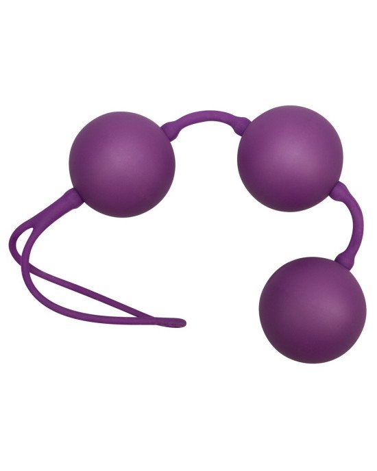 Вагінальні кульки - Velvet Balls Triple Вагінальні кульки - Velvet Balls Triple