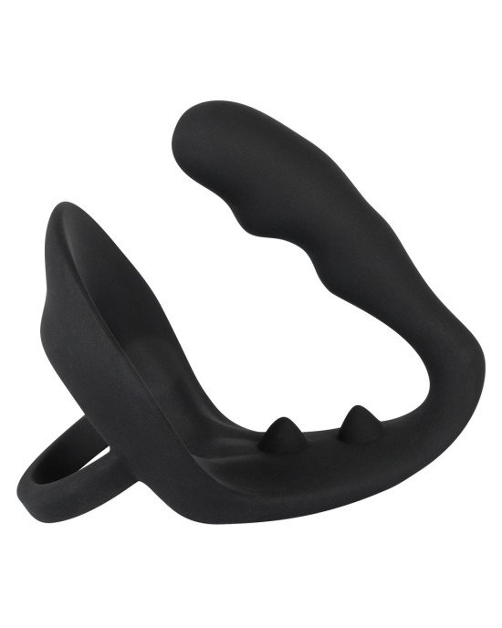 Анальна пробка з ерекційним кільцем - Black Velvets Ring & plug Анальна пробка з ерекційним кільцем - Black Velvets Ring & plug