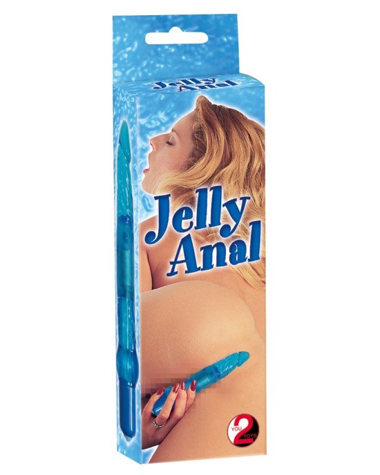 Вібратор - Jelly Anal Blue Вібратор - Jelly Anal Blue