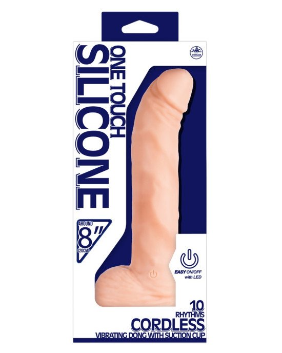 Реалістичний вібратор - One Touch Silicone 8 Vibrator Реалістичний вібратор - One Touch Silicone 8 Vibrator