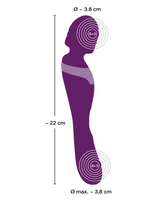 Вібромасажер - Javida Double Vibro Massager Вібромасажер - Javida Double Vibro Massager