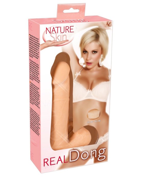 Фалоімітатор - Nature Skin Real Dong Фалоімітатор - Nature Skin Real Dong